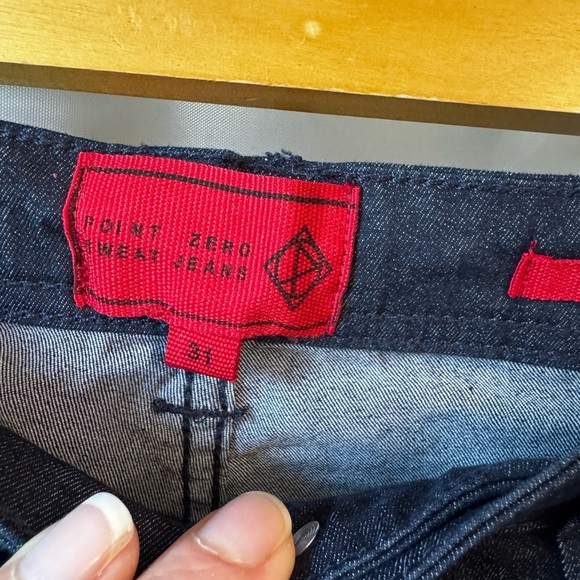 Point Zero dark blue Cargo Shorts Utilitarian Design - Picture 2 of 3